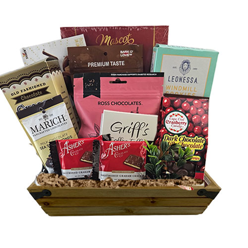 Med Chocolate Gift Basket BP1011