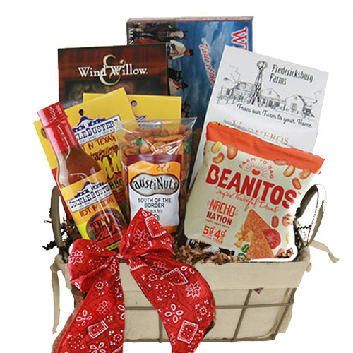 Custom Baskets Texas Theme Sm Texas Gift Basket BP1012 DIYGB