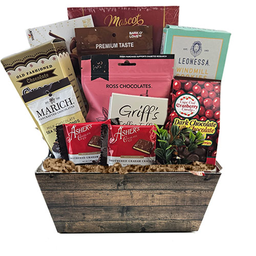 Med Chocolate Gift Basket BP1014