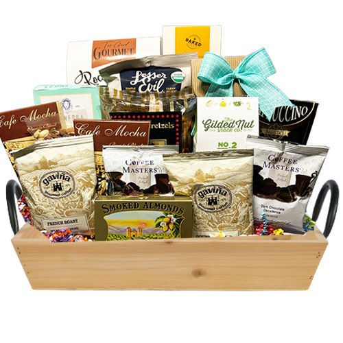 Lg Coffee Gift Basket BP1017