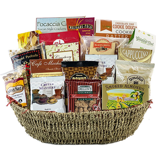 Lg Coffee Gift Basket BP1018