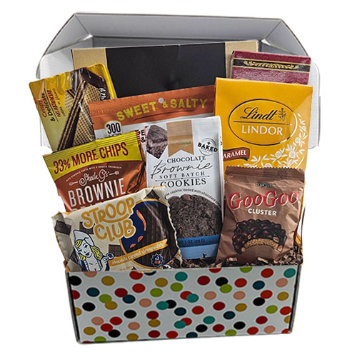 Sm Chocolate Gift Basket BPMLRDOT