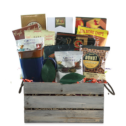 Lg Coffee Gift Basket CC3014