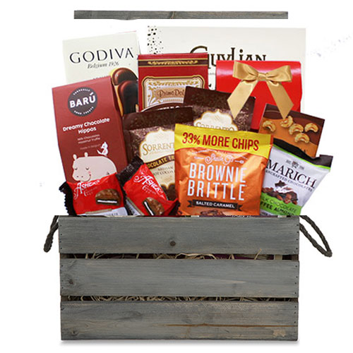 Med Chocolate Gift Basket CC1014