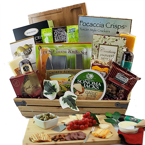 Charcuterie Gourmet Gift Basket