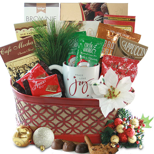 Christmas Gift Baskets Chocolate Christmas Gift Basket DIYGB