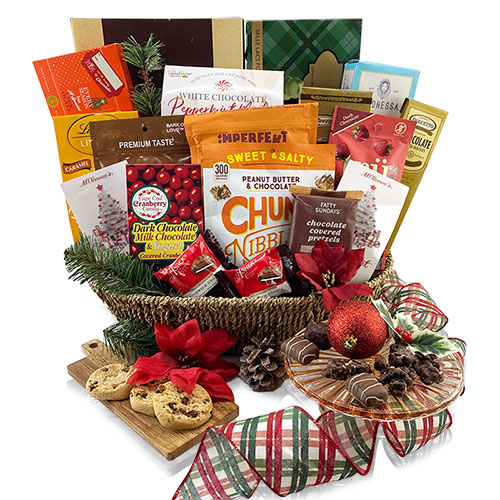 Christmas Chocolate Sensation Gift Basket
