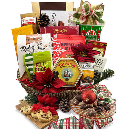 Christmas Chocolate Sensation Gift Basket