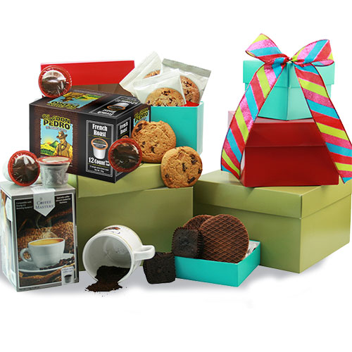 K Cup Coffee Tower K Cup Coffee Gift Baskets