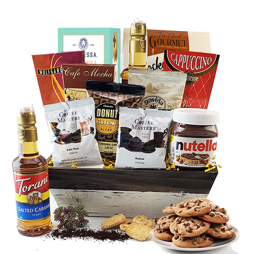 Coffee Nutella Coffee Gift Basket