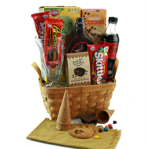 Ice Cream Party Ice Cream Gift Basket