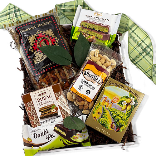 Dubai Chocolate Gift Basket Delight