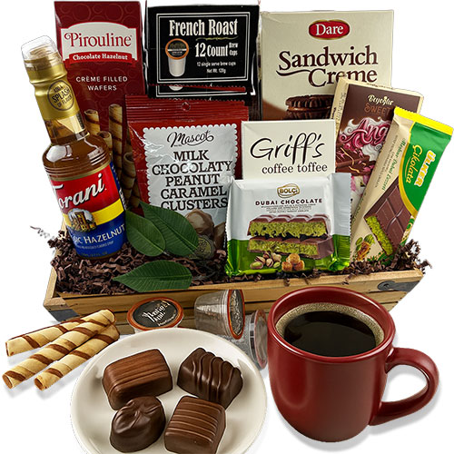 Coffee Dubai Chocolate Gift Basket