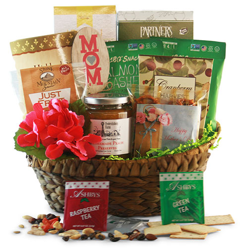 Mothers Day Gift Baskets Healthy Gift Basket for Mothers Day DIYGB
