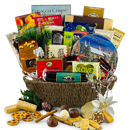 Holiday Gift Basket Deluxe