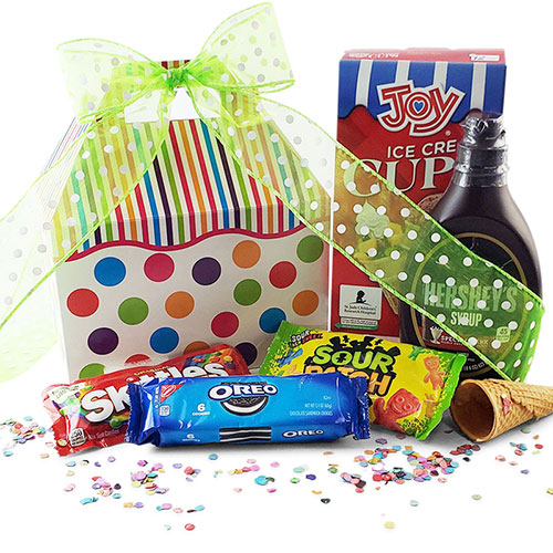 Ice Cream Social Ice Cream Gift Basket