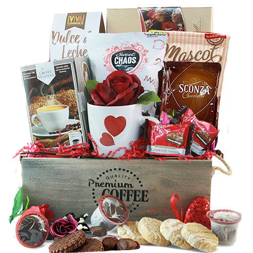 I'm Yours, Valentine Gift Basket for Men or Women