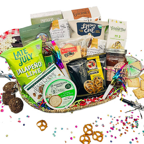 Party Pleaser Food Gift Basket