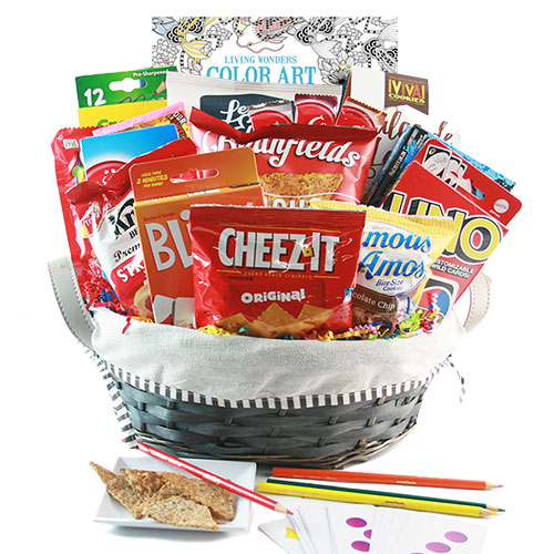 Games Snack Craze Gift Basket