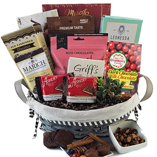 Sinfully Sweet Chocolate Gift Basket