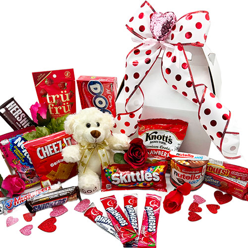 Sweet on You Valentines Day Gift Basket