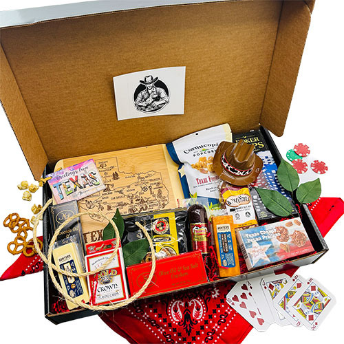 Texas Hold em Poker Gift Basket