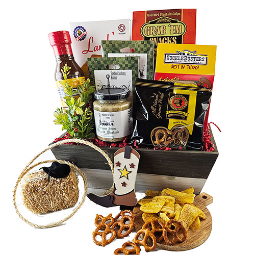 Texas Gift Baskets: Texas Round Up Texas Gift Basket | DIYGB