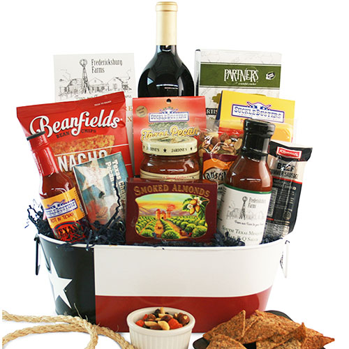 Texas Rodeo Time Texas Gift Basket
