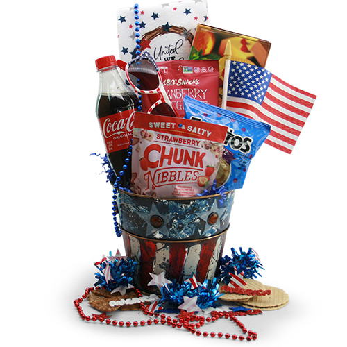 We Salute You 4th of July Gift Basket