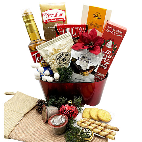 Christmas Coffee Gift Basket Classic