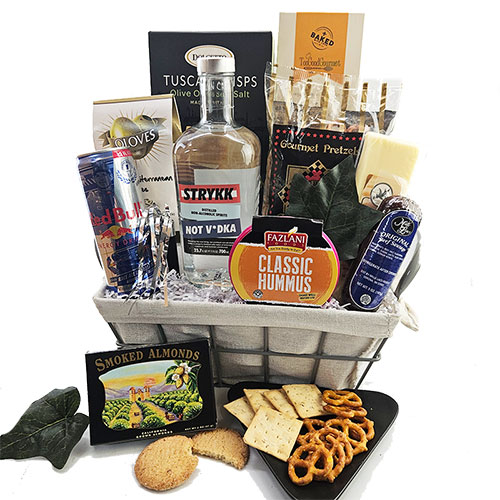 Zero Proof Celebrations Non Alcoholic Gift Basket